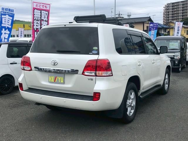 ランドクルーザー ＡＸ　Ｇセレクション　禁煙車　純正ＯＰＨＤＤナビ　バックカメラ　インナーミラー型ドラレコ前後　ＥＴＣ　ルーフキャリア　サイドカメラ　Ｒシートヒーター　電動シート　電動チルステ　スマートキー　クルコン　コーナーセンサー（4枚目）