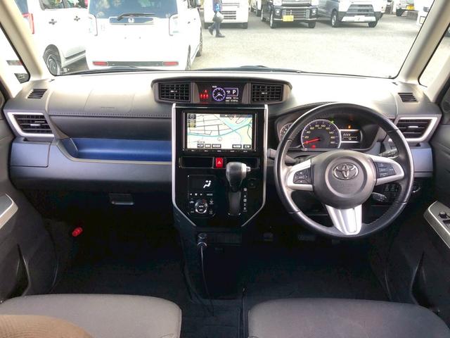 タンク カスタムG-T 禁煙車 純正OP9型ナビ ブルートゥース バックカメラ ドラレコ ETC リア両側電動スライドドア 後席サンシェード 後コーナーセンサー LED フォグ オートライト スマートキー プッシュスタート(5枚目)