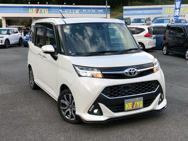 タンク カスタムG-T 禁煙車 純正OP9型ナビ ブルートゥース バックカメラ ドラレコ ETC リア両側電動スライドドア 後席サンシェード 後コーナーセンサー LED フォグ オートライト スマートキー プッシュスタート(7枚目)