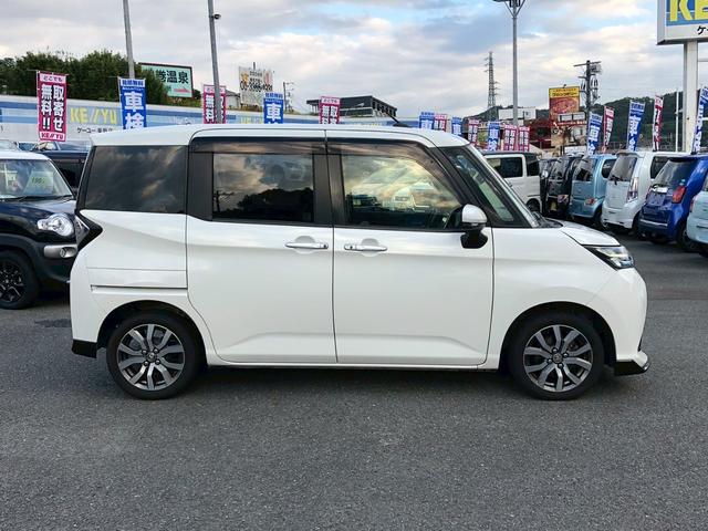 タンク カスタムG-T 禁煙車 純正OP9型ナビ ブルートゥース バックカメラ ドラレコ ETC リア両側電動スライドドア 後席サンシェード 後コーナーセンサー LED フォグ オートライト スマートキー プッシュスタート(8枚目)