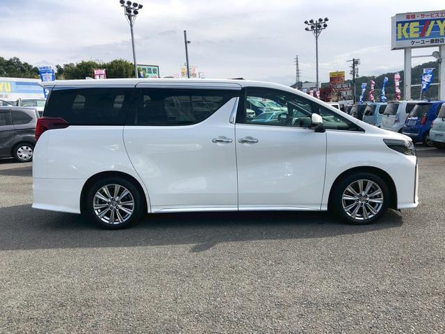 アルファード 2.5S タイプゴールド 特別仕様車 メーカーオプションナビ フリップダウンモニター 10型ナビ TV バックカメラ ブルートゥース DVD TV ETC ウッドハンドル 衝突軽減ブレーキ ハーフレザーシート シーケンシャルウインカー パワーバックドア 両側自動(8枚目)
