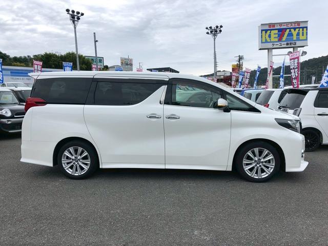 アルファード 2.5S Aパッケージ 禁煙車 Wサンルーフ 純正9型ナビ 後席フリップダウンモニター DVD ブルートゥース バックカメラ フルセグTV クルーズコントロール 両側自動スライドドア ETC LEDライト フォグランプ ウインカーミラー 純正18インチアルミ(8枚目)