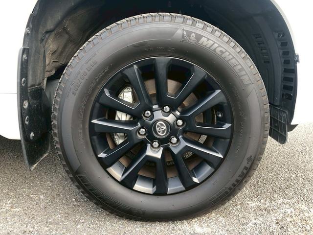 ランドクルーザープラド TX Lパッケージ マットブラックエディション 禁煙車 ワンオーナー 純正OP9型ナビ ブルートゥース バックカメラ ドラレコ前後 ETC シートヒーターエアコン オートハビーム コーナーセンサー LED フォグ 車線逸脱警告 ルーフレール TRC(65枚目)