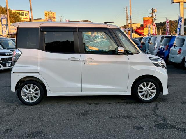 デイズルークス ハイウェイスター　Ｘ　禁煙車　ＳＤナビ　バックカメラ　ＴＶ　ＵＳＢ　両側スライドドア　片側自動スライドドア　アイドリングＳＴＯＰ　衝突軽減ブレーキ　ＴＲＣ　前後ドラレコ　全方位カメラ　ＨＩＤ　フォグランプ　ウインカーミラー　純正１４インチアルミ　Ｗエアバック（8枚目）