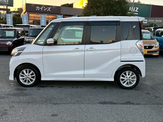 デイズルークス ハイウェイスター　Ｘ　禁煙車　ＳＤナビ　バックカメラ　ＴＶ　ＵＳＢ　両側スライドドア　片側自動スライドドア　アイドリングＳＴＯＰ　衝突軽減ブレーキ　ＴＲＣ　前後ドラレコ　全方位カメラ　ＨＩＤ　フォグランプ　ウインカーミラー　純正１４インチアルミ　Ｗエアバック（10枚目）