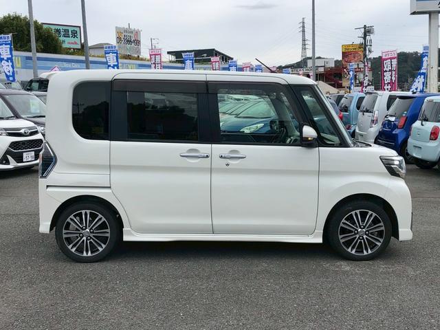 タント カスタムRS トップエディションSAIII 特別仕様車 ワンオーナー 禁煙車 純正OP7型ナビ ブルートゥース バックカメラ ドラレコ前 ETC リア両側電動スライドドア LED フォグ 後方コーナーセンサー シートヒーター ハーフレザーシート ステリモ(8枚目)