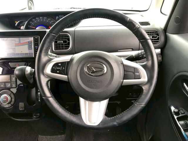 タント カスタムRS トップエディションSAIII 特別仕様車 ワンオーナー 禁煙車 純正OP7型ナビ ブルートゥース バックカメラ ドラレコ前 ETC リア両側電動スライドドア LED フォグ 後方コーナーセンサー シートヒーター ハーフレザーシート ステリモ(13枚目)