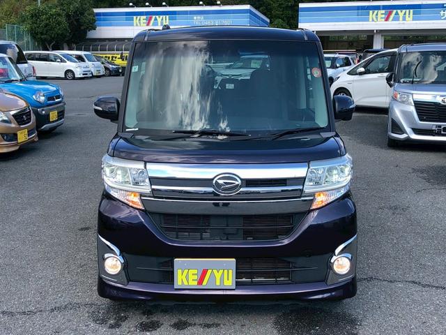 タント カスタムX 禁煙車 神奈川仕入 下取直販車 純正7型SDナビ DVD CD フルセグTV ブルートゥース バックカメラ ETC 自動スライドドア 後席サンシェード HIDオートライト フォグランプ ウインカーミラー 2021年製ブリジストンタイヤ スマートキー(6枚目)