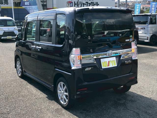 タント カスタムX 禁煙車 神奈川仕入 下取直販車 純正7型SDナビ DVD CD フルセグTV ブルートゥース バックカメラ ETC 自動スライドドア 後席サンシェード HIDオートライト フォグランプ ウインカーミラー 2021年製ブリジストンタイヤ スマートキー(10枚目)