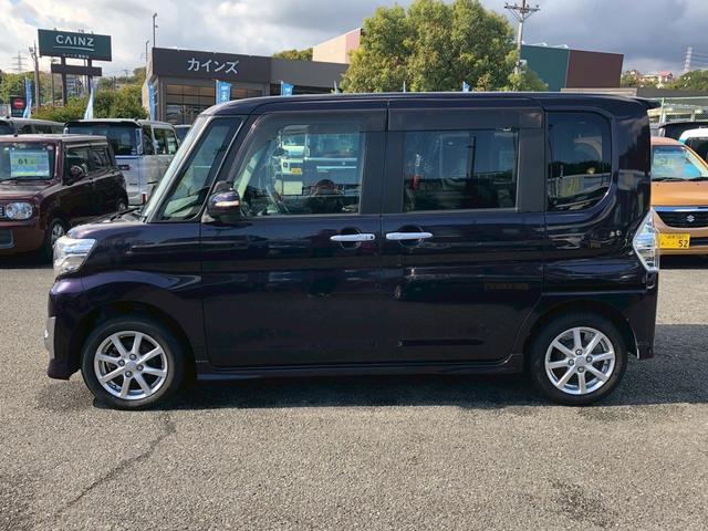 タント カスタムX 禁煙車 神奈川仕入 下取直販車 純正7型SDナビ DVD CD フルセグTV ブルートゥース バックカメラ ETC 自動スライドドア 後席サンシェード HIDオートライト フォグランプ ウインカーミラー 2021年製ブリジストンタイヤ スマートキー(11枚目)