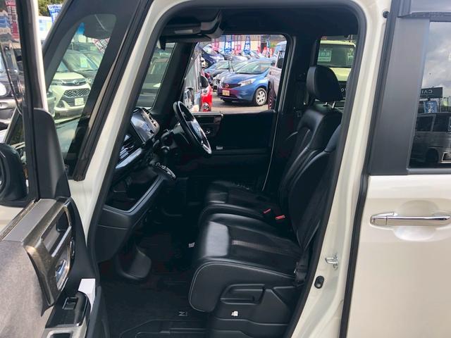 N-BOXカスタム G・EXターボホンダセンシング 純正OP8型ナビ ブルートゥース バックカメラ ETC レーダークルコン パドルシフト リア両側電動スライドドア 後席サンシェード 車線逸脱警告 スマートキー オートライト LED フォグランプ PS(17枚目)