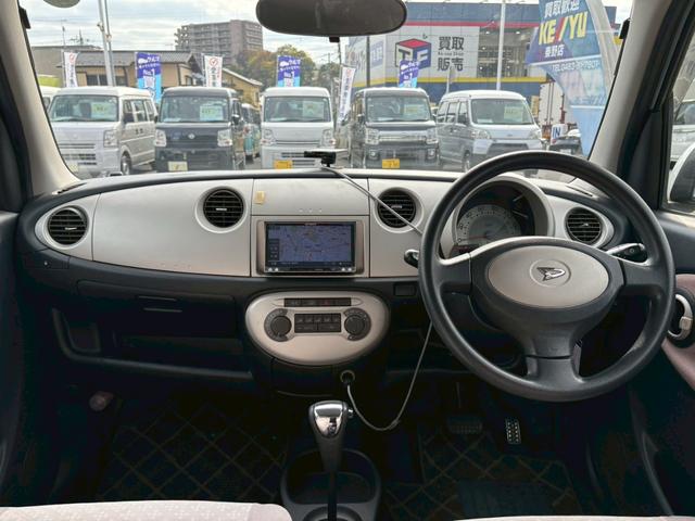 ミラジーノ X 禁煙車 7型SDナビ 神奈川仕入れ 直販車 DVD TV フルセグ SD録音 オートエアコン ETC キーレスエントリー ウインカー付き電格ミラー サイドバイザー 2019年製ヨコハマタイヤ Wエアバック ABS 純正フロアマット プライバシーガラス ABS(5枚目)