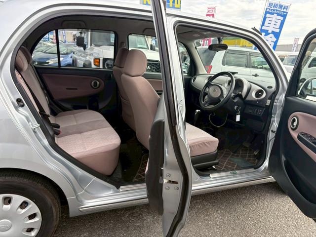 ミラジーノ X 禁煙車 7型SDナビ 神奈川仕入れ 直販車 DVD TV フルセグ SD録音 オートエアコン ETC キーレスエントリー ウインカー付き電格ミラー サイドバイザー 2019年製ヨコハマタイヤ Wエアバック ABS 純正フロアマット プライバシーガラス ABS(19枚目)