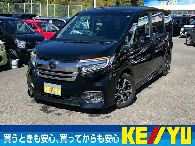 ステップワゴンスパーダ スパーダ ホンダセンシング 禁煙 1オーナー 純正10型ナビ ターボ フリップダウンモニター ブルートゥース DVD バックカメラ フルセグTV レーダークルーズ パドルシフト レーンキープアシスト ビルトインETC LEDオートライト フォグ ウインカーミラー(3枚目)