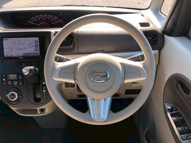 タント X 禁煙車 自動スライドドア 【神奈川仕入・下取直販車】 社外7型SDナビ ブル-トゥ-ス バックカメラ DVD ドラレコ ETC フルセグTV 電格ミラ- サイドバイザ- ライトレベライザ- オ-トライト シ-トリフタ- スマ-トキ- ベンチシート ABS(13枚目)