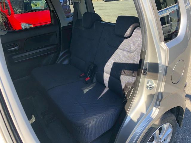 ワゴンR ハイブリッドFZ 禁煙車 社外6型ナビ ブルートゥース バックカメラ エンジンスターター シートヒーター スマートキー オートライト バニティミラー 電格ミラー LED バイザー ドリンクホルダー 革ステ ステリモ(21枚目)