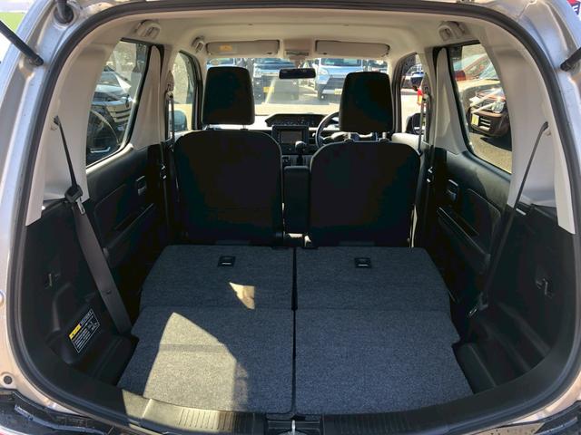 ワゴンR ハイブリッドFZ 禁煙車 社外6型ナビ ブルートゥース バックカメラ エンジンスターター シートヒーター スマートキー オートライト バニティミラー 電格ミラー LED バイザー ドリンクホルダー 革ステ ステリモ(25枚目)