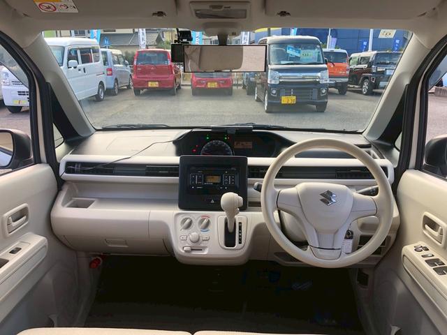 ワゴンR FA 禁煙車 純正オ-ディオ ドラレコ前後 シ-トヒ-タ- 電格ミラ- キ-レス レベライザ- TRC ベンチシ-ト ドリンクホルダ- バニティミラ- シガソケ バイザ- リアワイパ- スタッドレスタイヤ(5枚目)