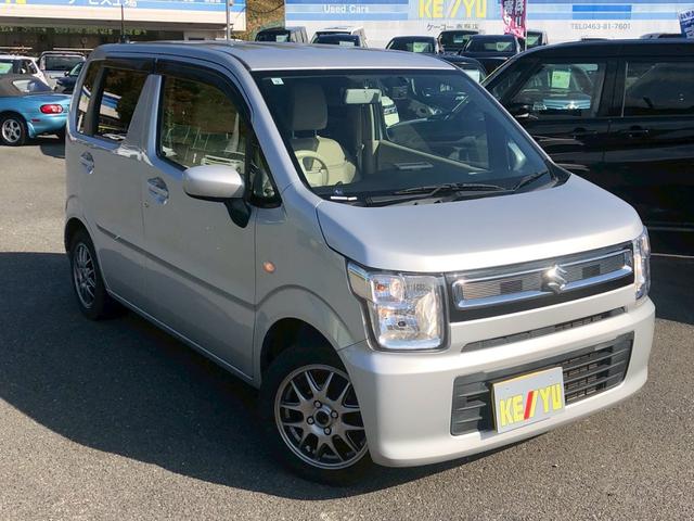 ワゴンR FA 禁煙車 純正オ-ディオ ドラレコ前後 シ-トヒ-タ- 電格ミラ- キ-レス レベライザ- TRC ベンチシ-ト ドリンクホルダ- バニティミラ- シガソケ バイザ- リアワイパ- スタッドレスタイヤ(7枚目)