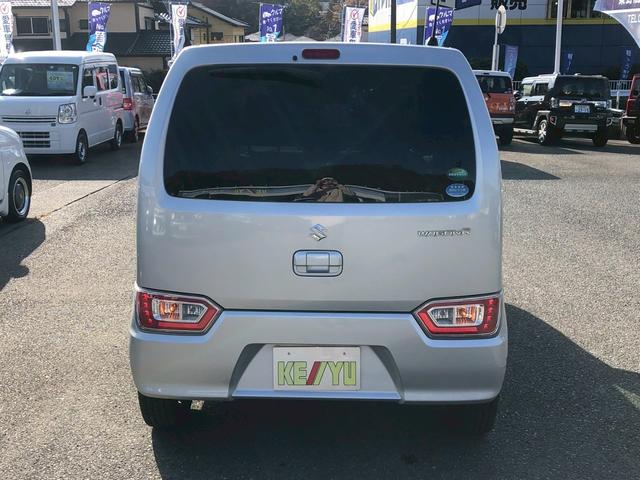 ワゴンR FA 禁煙車 純正オ-ディオ ドラレコ前後 シ-トヒ-タ- 電格ミラ- キ-レス レベライザ- TRC ベンチシ-ト ドリンクホルダ- バニティミラ- シガソケ バイザ- リアワイパ- スタッドレスタイヤ(9枚目)