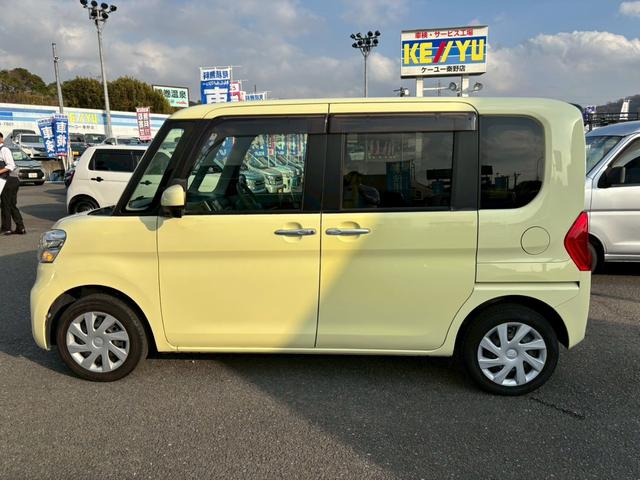 タント X スマートセレクションSA 禁煙車 純正ナビ フルセグTV DVD CD USB ブルートゥース AUX バックカメラ ETC 衝突軽減ブレーキ アイドリングSTOP TRC 後席サンシェード 両側自動スライドドア オートライト 電動格納ドアミラー ABS(5枚目)