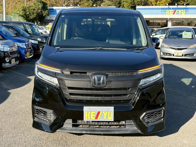 ステップワゴンスパーダ スパーダハイブリッド G・EXホンダセンシング 後席モニター 禁煙 9型ナビ バックカメラ ハーフレザーシート クルーズコントロール ETC シートヒーター わくわくゲート コーナーセンサー LED 両側自動スライド 衝突軽減ブレーキ 【マツダゴールドアルミ】(6枚目)