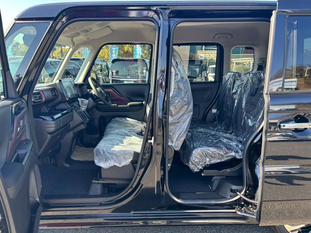 スペーシアカスタム ハイブリッドXSターボ 届出済未使用車 9型モニタ- ブル-トゥ-ス シ-ト&ハンドルヒ-タ- サ-キュレ-タ- レ-ダ-クル-ズ 2列目オットマン 両側自動スライドドア LEDオ-トライト フォグ 衝突軽減ブレ-キ(23枚目)