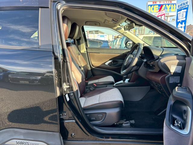 ヤリスクロス ハイブリッドＺ　禁煙車　純正７インチナビ　Ｂｌｕｅｔｏｏｔｈ　フルセグ　アラウンドビュー　レーダークルーズコントロール　パワーバックドア　ＡＳＶ　ＴＲＣ　ＥＴＣ　シートヒーター　電動シート　ＬＥＤヘッドライト（15枚目）