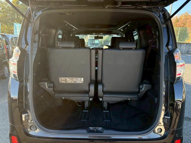 ヴェルファイア ２．５Ｚ　Ａエディション　ゴールデンアイズ　禁煙車　サンルーフ　社外１１インチＳＤナビ　フルセグ　Ｂｌｕｅｔｏｏｔｈ　バックカメラ　レーダークルーズコントロール　パワーバックドア　両側自動スライドドア　ビルトインＥＴＣ　ＴＲＣ　ＡＳＶ（26枚目）