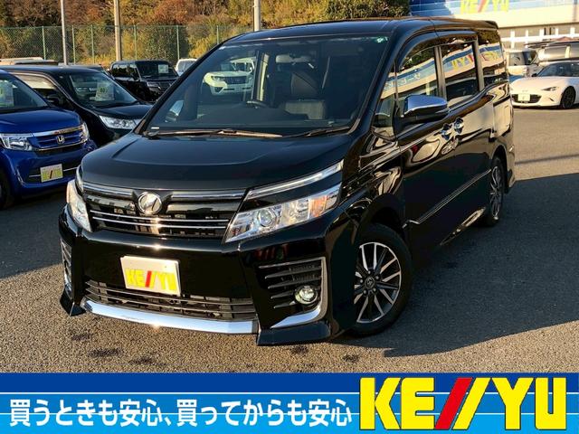 ヴォクシー ZS煌 7人 特別仕様車 フリップダウンモニター純正9型ナビ フルセグTV ブルートゥース SD DVD CD ETC 両側自動ドア アイドリングSTOP LEDライト フォグランプ ウインカー付き電格ミラー リヤエアコン スマートキー エンジンプッシュスタート(2枚目)