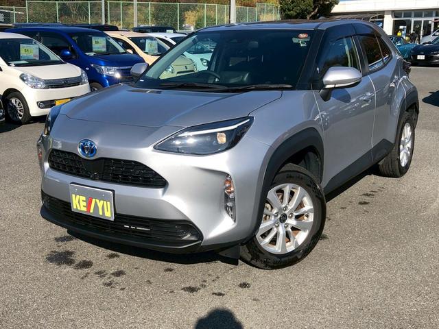 ヤリスクロス ハイブリッドＧ　ワンオーナー　禁煙車　純正７型ナビ　ブルートゥース　バックカメラ　アラウンドビュー　ドラレコ　ＥＴＣ　デジタルインナーミラー　レーザークルコン　コーナーセンサー　オートハイビーム　ブレーキホールド（12枚目）