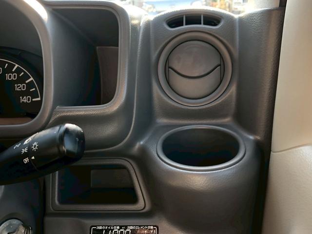 エブリイ ＰＣ　禁煙車　ハイルーフ　純正オーディオ　ラジオ　ドラレコ　ヘッドライトレベライザー　サイドバイザー　集中ロック　ＰＷ　パワステ　Ｍ／ＡＣ　シガソケ　フロアマット　ドリンクホルダー　リア両側スライドドア（31枚目）