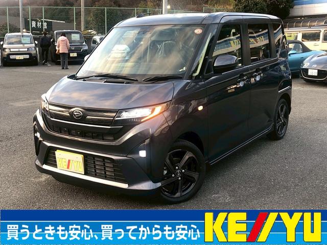 ムーヴ ＲＳターボ　ダンディースポーツ　届出済未使用車　全方位カメラ　衝突軽減ブレーキ　両側自動スライド　アダプティブクルーズコントロール　コーナーセンサー　車線逸脱警告　ＬＥＤライト　フォグランプ　スマートキー　エンジンプッシュスタート　ベンチシート　オートエアコン（3枚目）