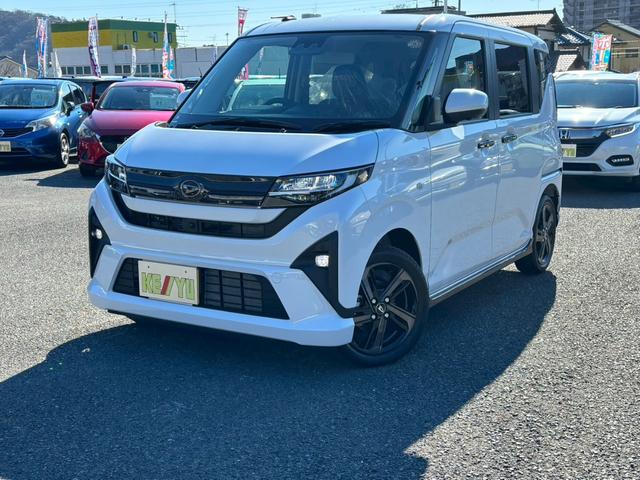 ムーヴ ＲＳ　ターボ　ダンディースポーツ　届出済未使用車　禁煙車　全方位カメラ　衝突軽減ブレ－キ　両側自動ドア　アダプティブクル－ズ　コ－ナ－センサ－　車線逸脱警告　ＬＥＤライト　フォグランプ　スマ－トキ－　エンジンプッシュスタ－ト　ベンチシ－ト　オ－トエアコン（3枚目）