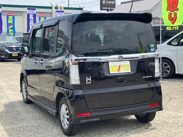 Ｎ－ＢＯＸカスタム Ｇ・ターボＡパッケージ　店頭下取り車　禁煙　走行距離４５．２９６ｋｍ　ホンダ純正ナビ　バックカメラ　ＣＤ・ＤＶＤ再生　Ｂｌｕｅｔｏｏｔｈ対応　１２ＴＶ視聴　両側自動ドア　ＥＴＣ車載器　スマートキー　衝突軽減　ＨＩＤライト　オートライト　　保証書（51枚目）