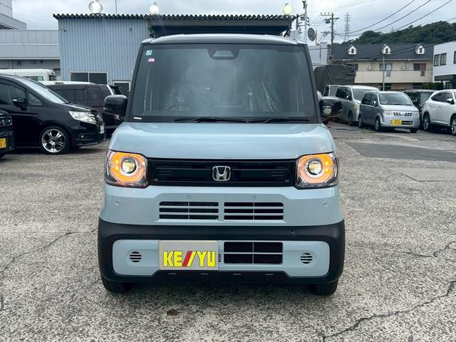 Ｎ－ＢＯＸジョイ ターボ衝突軽減【届出済未使用車◆走行５ｋｍ／８エアバッグ】　【ナビ装着用スペシャルパッケージ／オーディオレス】運転席＆助手席シートヒーター◆オートリトラミラー◆ＡＴハイビーム◆両側自動ドア◆パドルシフト◆保証書＆取扱説明書◆スマート＆Ｐスタート／スペアキー（5枚目）