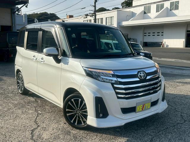 ルーミー カスタムG-T (禁煙車/社外ドラレコ)/置くだけ充電) 両側自動スライドドア/純正9インチナビ/全方位カメラ/Bluetooth接続/コーナーセンサー/レーンアシスト/衝突被害軽減システム/アイドリングストップ/純正アルミホイール/フルフラットシート/(10枚目)