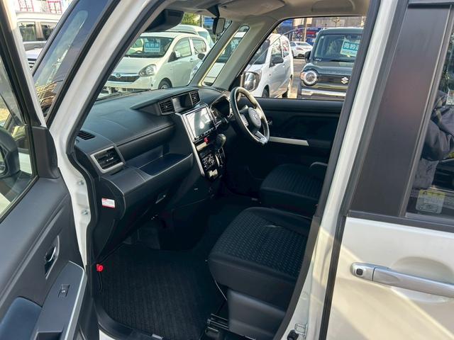 ルーミー カスタムG-T (禁煙車/社外ドラレコ)/置くだけ充電) 両側自動スライドドア/純正9インチナビ/全方位カメラ/Bluetooth接続/コーナーセンサー/レーンアシスト/衝突被害軽減システム/アイドリングストップ/純正アルミホイール/フルフラットシート/(21枚目)