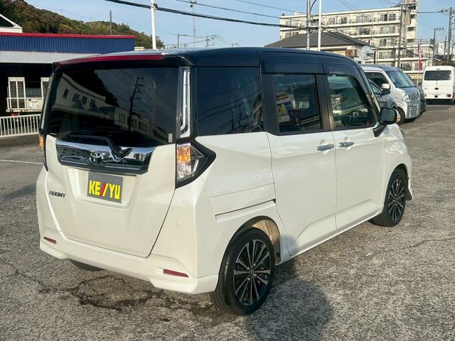 ルーミー カスタムG-T (禁煙車/社外ドラレコ)/置くだけ充電) 両側自動スライドドア/純正9インチナビ/全方位カメラ/Bluetooth接続/コーナーセンサー/レーンアシスト/衝突被害軽減システム/アイドリングストップ/純正アルミホイール/フルフラットシート/(51枚目)