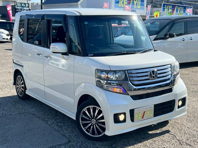 N-BOXカスタム G・ターボパッケージ◆弊社下取直販【両側自動スライド】 禁煙◆カロッツェリア製7型Bluetooth対応ナビ◆バックカメラ◆ETC◆アイドリングストップ◆前後ドライブレコーダー◆HIDオートライト/フォグ◆パドルシフト◆フルセグTV◆CD・DVD◆クルコン(12枚目)