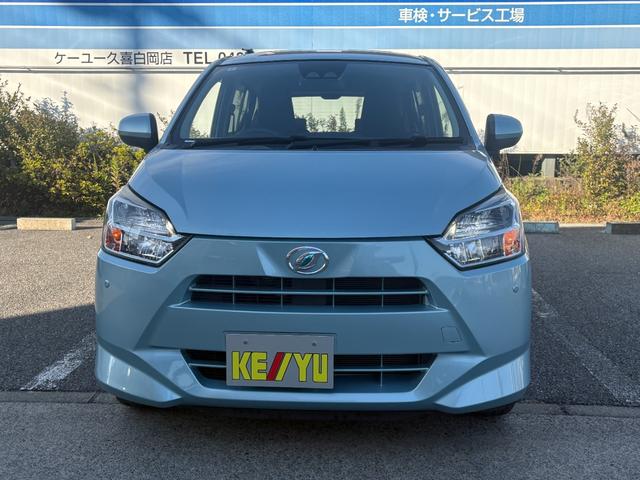 ミライース G SAIII 禁煙車 衝突軽減 車線逸脱警報 スマートキー LEDヘッドライト オートハイビーム クリアランスソナー アイドリングストップ シートヒーター BTオーディオ CD/DVD再生 プッシュスタート(9枚目)