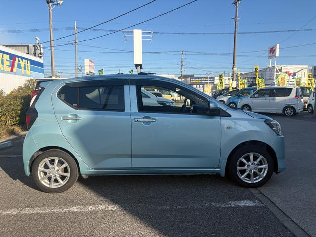 ミライース G SAIII 禁煙車 衝突軽減 車線逸脱警報 スマートキー LEDヘッドライト オートハイビーム クリアランスソナー アイドリングストップ シートヒーター BTオーディオ CD/DVD再生 プッシュスタート(11枚目)