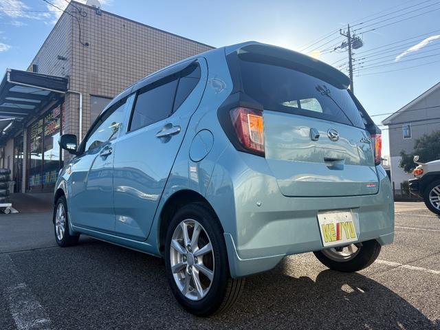 ミライース G SAIII 禁煙車 衝突軽減 車線逸脱警報 スマートキー LEDヘッドライト オートハイビーム クリアランスソナー アイドリングストップ シートヒーター BTオーディオ CD/DVD再生 プッシュスタート(15枚目)