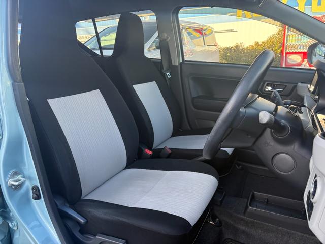 ミライース G SAIII 禁煙車 衝突軽減 車線逸脱警報 スマートキー LEDヘッドライト オートハイビーム クリアランスソナー アイドリングストップ シートヒーター BTオーディオ CD/DVD再生 プッシュスタート(17枚目)