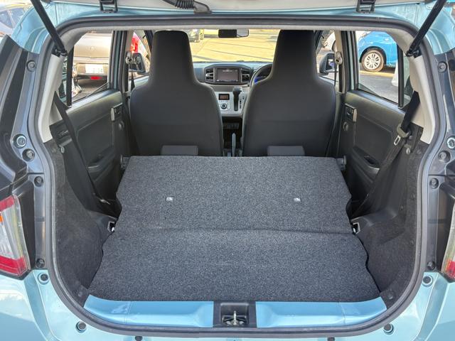 ミライース G SAIII 禁煙車 衝突軽減 車線逸脱警報 スマートキー LEDヘッドライト オートハイビーム クリアランスソナー アイドリングストップ シートヒーター BTオーディオ CD/DVD再生 プッシュスタート(22枚目)