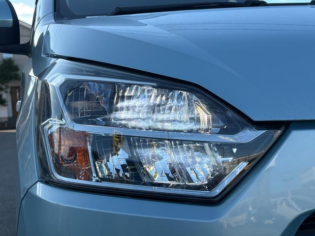 ミライース G SAIII 禁煙車 衝突軽減 車線逸脱警報 スマートキー LEDヘッドライト オートハイビーム クリアランスソナー アイドリングストップ シートヒーター BTオーディオ CD/DVD再生 プッシュスタート(28枚目)