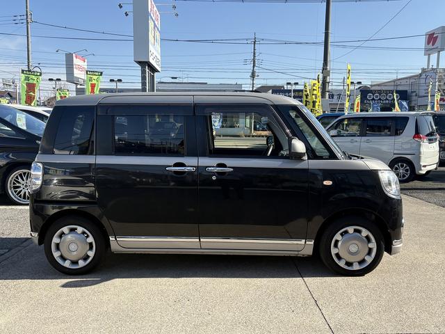 ムーヴキャンバス Gブラックインテリアリミテッド SAIII 禁煙車 衝突軽減 車線逸脱警報 全方位モニター対応純正ナビ 両側パワースライドドア LEDヘッドライト フルセグ BTオーディオ CD/DVD再生 オートハイビーム 前後ドラレコ スマートキー(11枚目)