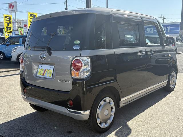 ムーヴキャンバス Gブラックインテリアリミテッド SAIII 禁煙車 衝突軽減 車線逸脱警報 全方位モニター対応純正ナビ 両側パワースライドドア LEDヘッドライト フルセグ BTオーディオ CD/DVD再生 オートハイビーム 前後ドラレコ スマートキー(13枚目)