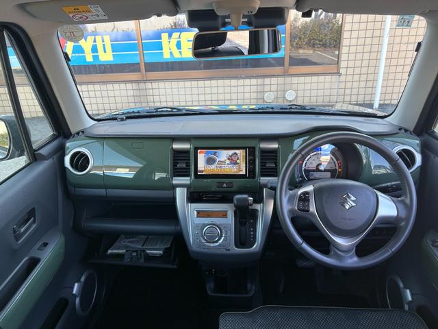 ハスラー Ｊ　禁煙車　衝突軽減　車線逸脱警報　アイドリングストップ　シートヒーター　ゼンホウイモニター　カロッツェリアＳＤナビ　フルセグ　ＣＤ／ＤＶＤ再生　ＢＴオーディオ　ＨＩＤヘッドライト　フォグ　オートライト（3枚目）