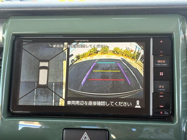 ハスラー Ｊ　禁煙車　衝突軽減　車線逸脱警報　アイドリングストップ　シートヒーター　ゼンホウイモニター　カロッツェリアＳＤナビ　フルセグ　ＣＤ／ＤＶＤ再生　ＢＴオーディオ　ＨＩＤヘッドライト　フォグ　オートライト（4枚目）